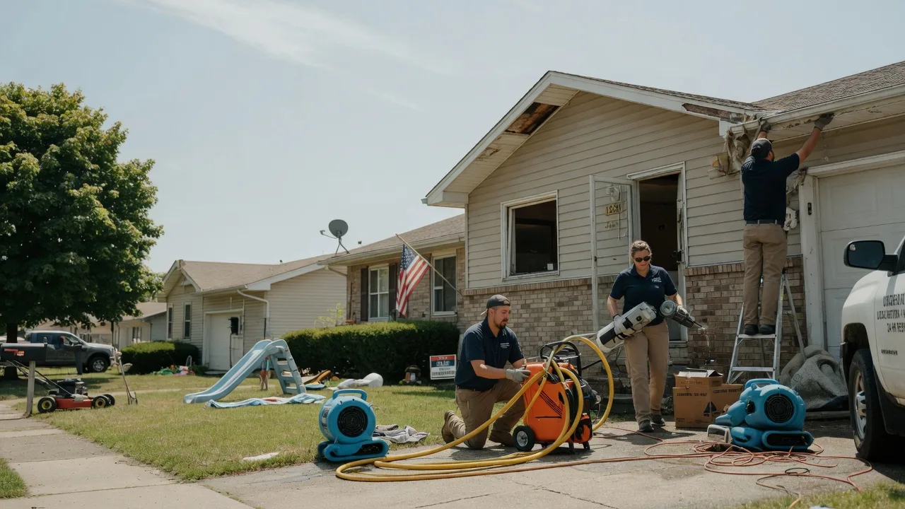 Water Damage Restoration in Moline, IL near me